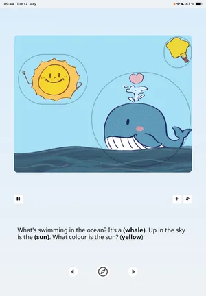 Recording screen during a test