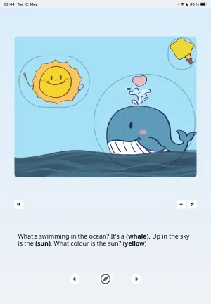 Recording screen during a test